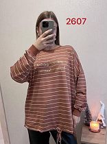 Кофта Fsn 2607 brown - делук