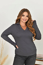 Свитер Arina 5145 d.grey - делук