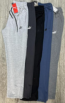 Штаны Спорт Ayden 264-1 l.grey-black - делук