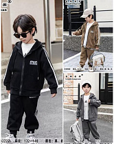 Костюм Спорт Major Kids 82227 brown - делук