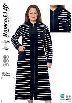 Халат Cotpark 1437 navy - делук