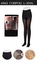 Колготы Аня A963 black - делук