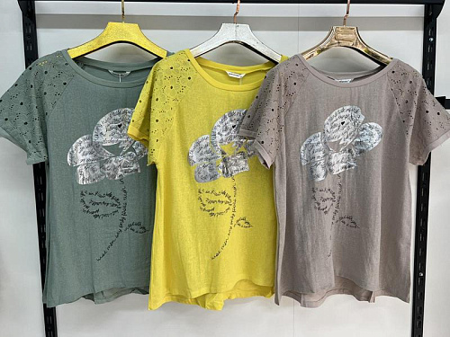 Футболка Estima 9815 yellow - делук