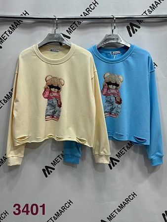 Свитер Met&March 3401 yellow - делук