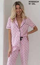 Пижама Brilliant 990003 pink - делук
