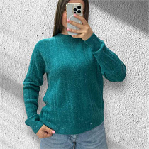 Свитер Elena&Vika 25516 green - делук