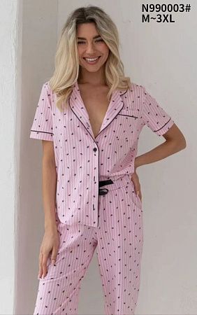 Пижама Brilliant 990003 pink - делук