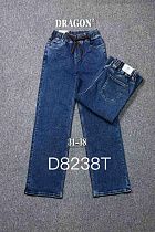 Джинсы Zijinyan D8238T blue - делук