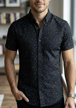 Рубашка Mary Poppins 7525 black - делук