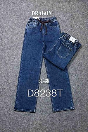 Джинсы Zijinyan D8238T blue - делук