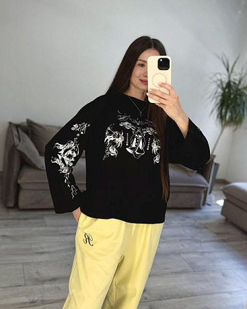 Свитер S.Style 94-1 black - делук