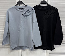 Свитер Divo DV388 grey - делук