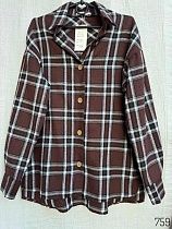 Рубашка Loren 759-1 brown - делук