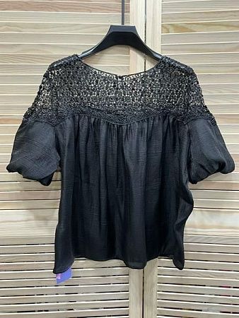 Блузка Dalkosti Shop DS824 black - делук