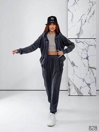 Костюм Спорт Loren 828 d.grey - делук