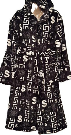 Халат Homewear H139 black - делук