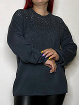 Свитер Kosta 8609 d.grey - делук