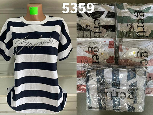 Футболка Gertie 5359 black - делук