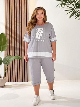 Костюм Oska 6097 grey - делук