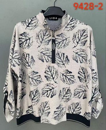Свитер Lida 9428-2 l.grey - делук