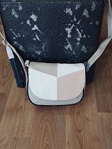 Сумка Best Bags MS55 white-grey - делук