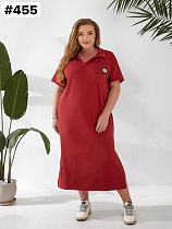 Платье Bat 455 red - делук