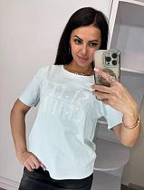 Футболка Lora LR51 white - делук