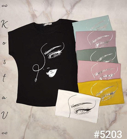 Футболка Kosta 5203 mix - делук