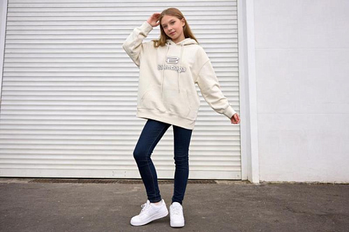 Худи Yalisi UT8057 beige - делук