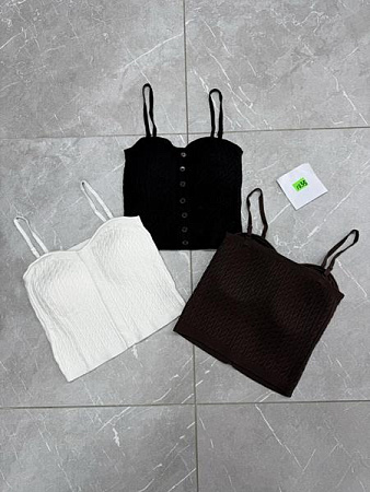 Топ Nefertiti 1035 white - делук