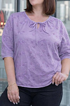 Блузка Elena&Vika 26027 lilac - делук