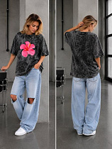 Футболка Karolina KR673 black - делук