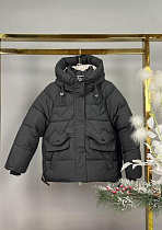 Куртка Delfinka 6607 black - делук