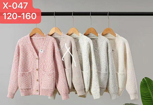 Кофта Фунтик X047 l.grey - делук