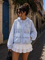 Ветровка New Season LV004 l.blue - делук