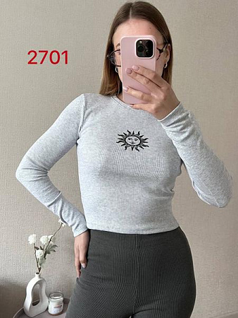 Свитер Fsn 2701 grey - делук