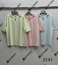 Футболка Met&March 2141 mint - делук