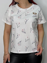 Футболка Kosta KS167 white - делук