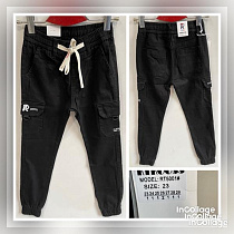 Джинсы Fangsida RT5001 black - делук