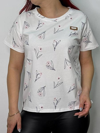 Футболка Kosta KS167 white - делук