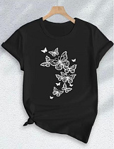 Футболка Alia AL42 black - делук