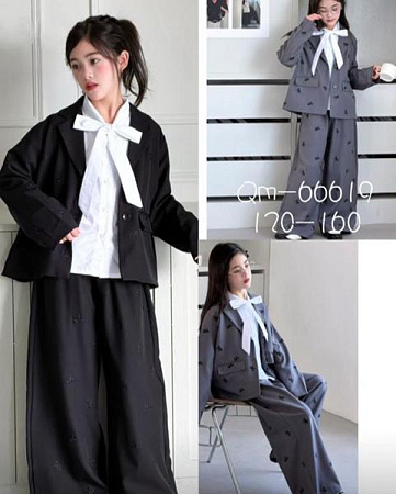 Костюм Meloria QM66619 black - делук