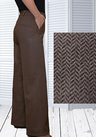 Штаны H&S 130 brown Штаны H&S 130 brown - делук