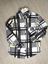 Рубашка Modnulya 2494 grey-yellow Рубашка Modnulya 2494 grey-yellow - делук