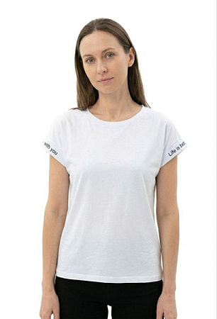 Футболка Fsn 6532 white - делук