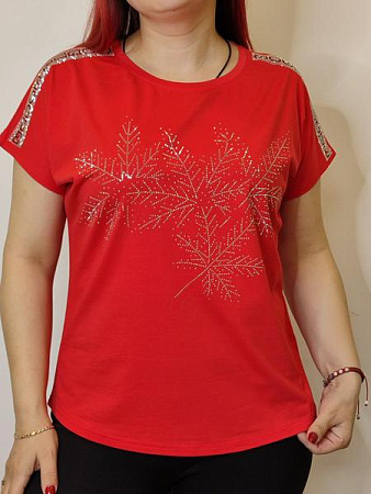 Футболка Kosta 1713 red - делук