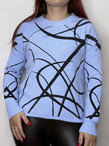 Свитер Kosta 95711-1 l.blue - делук