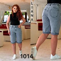 Шорты Liana Denim 1014-1 blue - делук