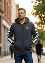 Кофта Спорт Delviago DL626 d.grey - делук