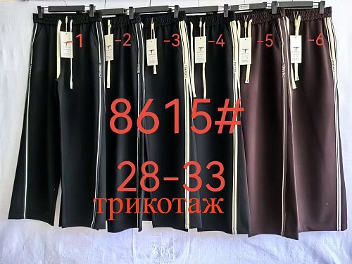 Штаны Спорт Fudeyan 8615-1 black - делук